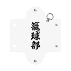 着る文字屋の籠球部（バスケットボール部） Mini Clear Multipurpose Case