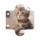 chonenの猫の絵画風イラストグッズ Mini Clear Multipurpose Case