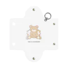 neko no onomatopéeのテディベアちゃん Mini Clear Multipurpose Case