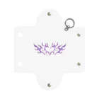 Tokyo feminist galのGood bye, patriarchy - y2k purple Mini Clear Multipurpose Case