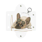 3dog_mamanの甘えて見つめるワンちゃん Mini Clear Multipurpose Case