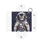 雑貨屋猫布団の猫の宇宙飛行士 Mini Clear Multipurpose Case