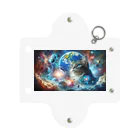 space catの宇宙と一体化猫 Mini Clear Multipurpose Case