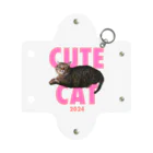 肴の上（さかなのうえ）　昭和バイパス店のキュートキャット（CUTE CAT） Mini Clear Multipurpose Case