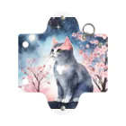 星降る夜にのsakura cat2 Mini Clear Multipurpose Case