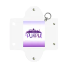 ねこにんじゃショップの紫の世界 Mini Clear Multipurpose Case