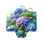 VeiledSageの紫陽花の饗宴 Mini Clear Multipurpose Case