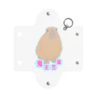 LalaHangeulの鬼天竺鼠(カピバラ) Mini Clear Multipurpose Case