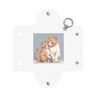 Yu-pirateの親子猫 Mini Clear Multipurpose Case