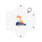  SATOHIROショップのヨットビーチ・サマーパーム Mini Clear Multipurpose Case