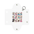 アニマルペイントの犬のグッズ Mini Clear Multipurpose Case