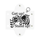 『NG （Niche・Gate）』ニッチゲート-- IN SUZURIのGet Up! Stand Up!(黒) ミニクリアマルチケース