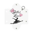 Saori_k_cutpaper_artのBallet Lovers Ballerina Mini Clear Multipurpose Case