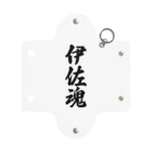 着る文字屋の伊佐魂 （地元魂） Mini Clear Multipurpose Case