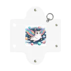 キャットパラダイス☆彡のユニ猫　宇宙空間 Mini Clear Multipurpose Case