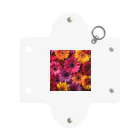 オンラインショップイエローリーフの色鮮やかな花 ミニクリアマルチケース