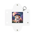 KONEKO_NEKOの宇宙猫 Mini Clear Multipurpose Case