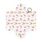 おいし〜フードの夏まっさかり・ピクセルイカ焼き Mini Clear Multipurpose Case