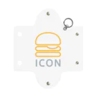 ICONのICONロゴ ミニクリアマルチケース