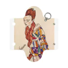 Art Baseのエゴン・シーレ / 1917 /Portrait of Marga Boerner / Egon Schiele ミニクリアマルチケース