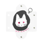 mya-mya=MIYA JUNKO's shop 02のodd-eyed cat Mini Clear Multipurpose Case