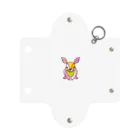 Full of vitality　(フル　オブ　バイタリティ)のpink☆rabbit　(ピンクのうさぎ)　ピンクバージョン　Full of vitality　(フル　オブ　バイタリティ) Mini Clear Multipurpose Case