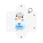 Lily bird（リリーバード）のうるうるピーコちゃん ロゴ入り① Mini Clear Multipurpose Case