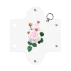 コマタヒチの蕾のついたピンクの薔薇 Mini Clear Multipurpose Case