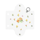 のばら（NOBARA）のお花のミニクリアマルチケース  Mini Clear Multipurpose Case