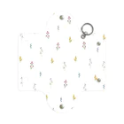 picca puccaのWILDFLOWER 01 Mini Clear Multipurpose Case