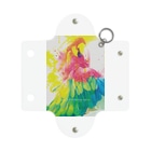 Akiss art ONLINE SHOPのひとり美しい赤い鳥 Mini Clear Multipurpose Case