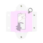 かわいいもののおみせ　いそぎんちゃくのとびだす猫 Mini Clear Multipurpose Case