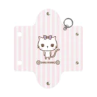 kotokoto's　SUZURI店の白にゃんこ Mini Clear Multipurpose Case