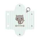 kotokoto's　SUZURI店の黒にゃんこ Mini Clear Multipurpose Case