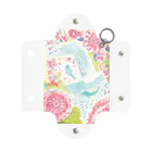 Be Happy ☆ユルめの空気のイルカの楽園 Mini Clear Multipurpose Case