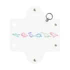 茉莉香｜MarikaのDINOSAURS Multi Colour Mini Clear Multipurpose Case