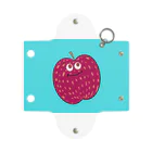 soranaito-togo_redpandaの“Good Mood” Red Apple Mini Clear Multipurpose Case