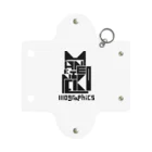 1110graphicsのMANEKINEKO / 招き猫 Mini Clear Multipurpose Case