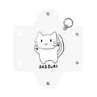 ほしいものや(芋はない)の両手を挙げるねこ Mini Clear Multipurpose Case