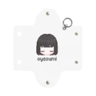 Darkness★Sugarの黒髪ボブのおやすみちゃん Mini Clear Multipurpose Case