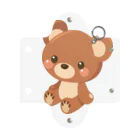 T-R-Y_designのHAPPYbear ミニクリアマルチケース