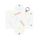 shinoのshino logo multi case ミニクリアマルチケース