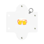 RIRI_designの乾杯！ビール下さい（英語） Mini Clear Multipurpose Case