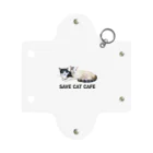 SAVE CAT CAFEのチッチとトット Mini Clear Multipurpose Case