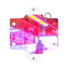 NEON LIGHT STARSのAPPLE NEON 横 Mini Clear Multipurpose Case