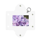 Espoirの紫の紫陽花 Mini Clear Multipurpose Case