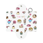 麦畑のお菓子イラストsweets Mini Clear Multipurpose Case