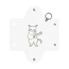 とげとげはっぱのギター弾く猫　1 Mini Clear Multipurpose Case