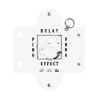 astrollage zakka official storeのDELAY EFFECT BLACK Mini Clear Multipurpose Case