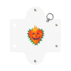 れなしやの🧡🎃Halloween heart pumpkin🎃🧡 Mini Clear Multipurpose Case